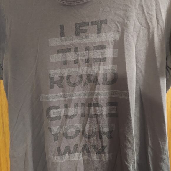 Harley Davidson Let the Road Guide your Way Swoop neck Short Sleeve Top xl - Picture 3 of 6